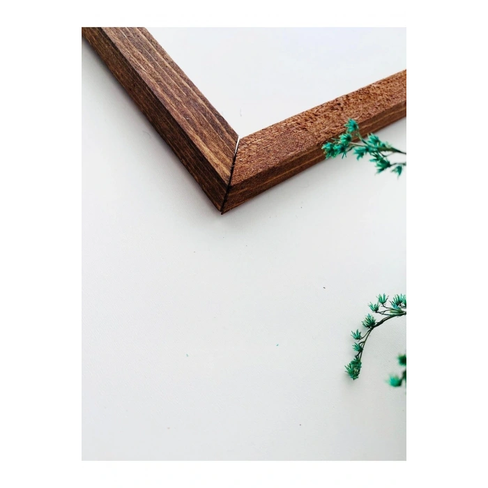Kahve Köşesi Coffee Noun Ahşap Çerçeve Tekli 50 x 110