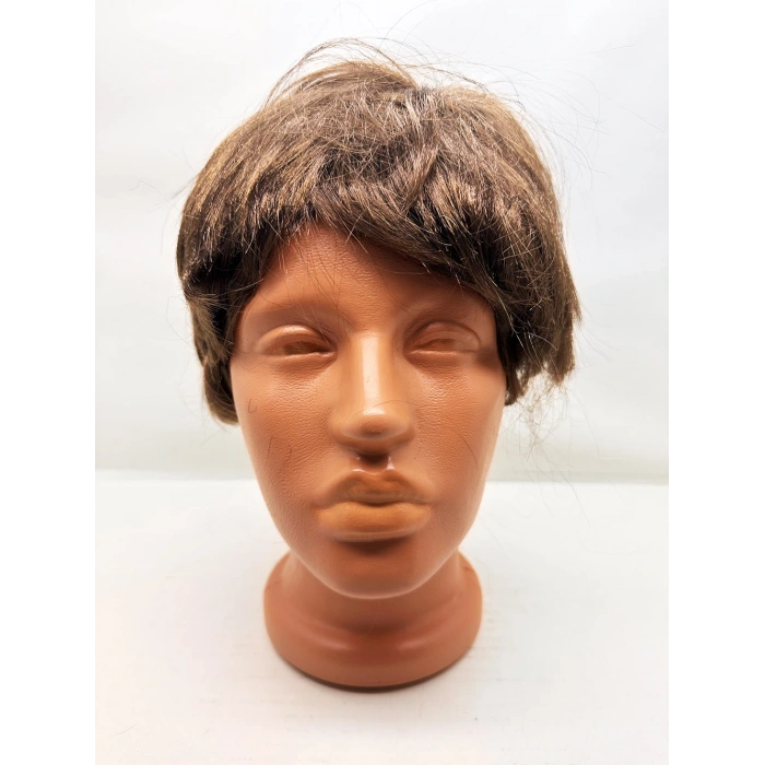 Coffee Color Short Cut Lined Mens Wig (5365)