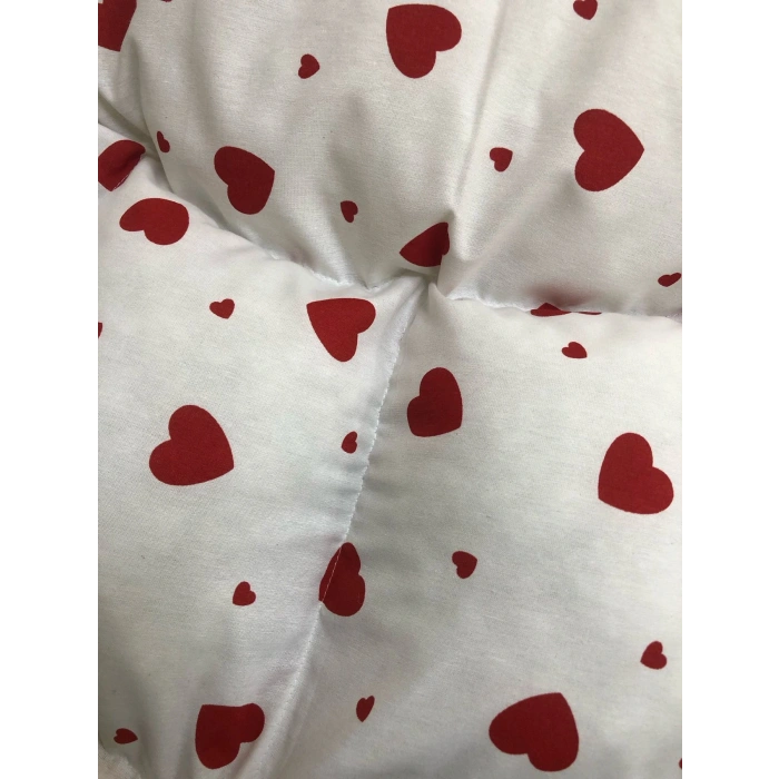 KALP DESENLİ BEBEK YATAĞI , OYUN MİNDERİ