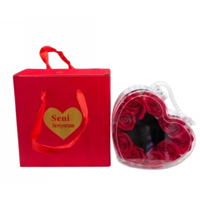 Heart Shaped Ring Box Gift (5365)