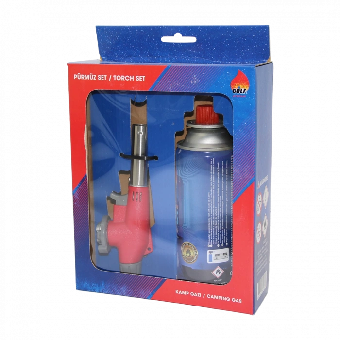 KAMP GAZI SET227GR/400MLPÜRMÜZ - TORCH SETİ (5365)