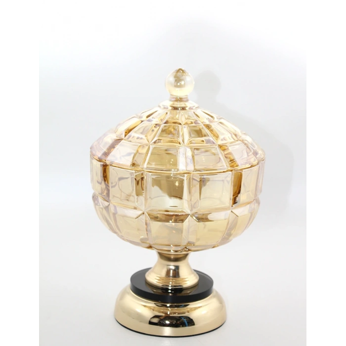 Kapaklı Cam Şekerlik Model 2