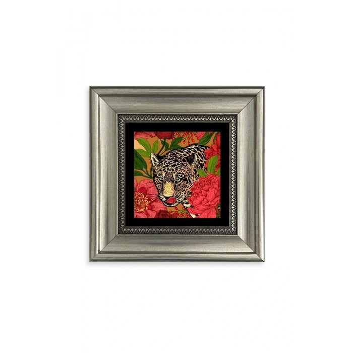 Kaplan Çerçeveli Taş Tablo 20 cm