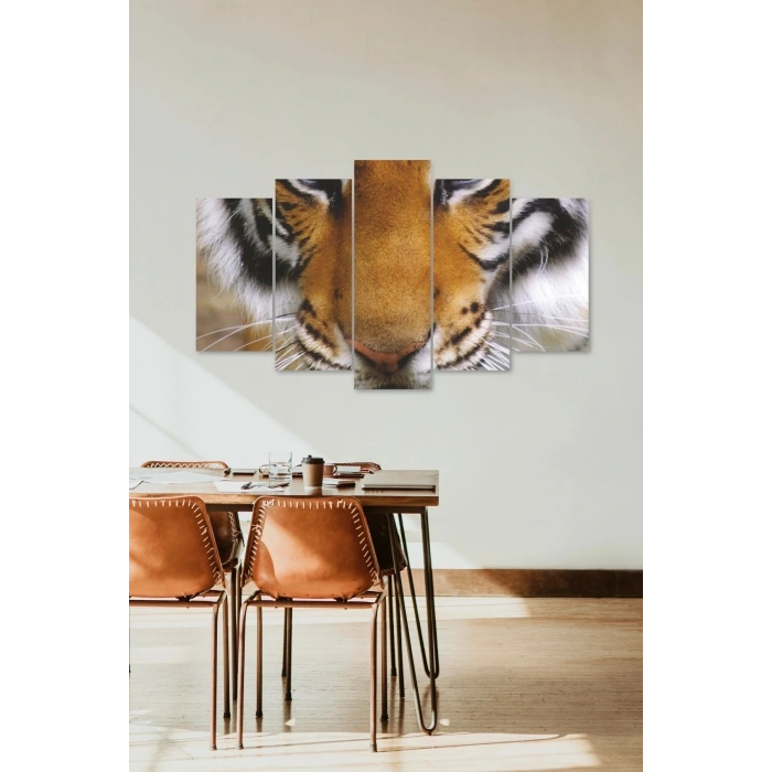 Kaplan Manzara 5 Parçalı Mdf Tablo 60 x 100