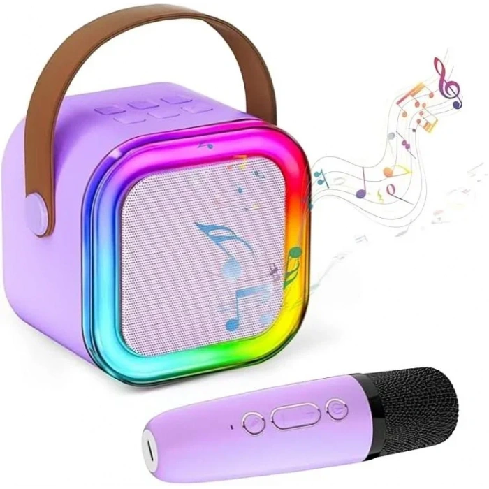 Karaoke Mikrofon Hoparlör Seti Mini (5365)