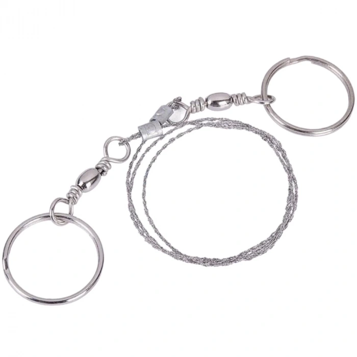 Karavanda ,Kampda Taşınabilir Mini Zincir Cep Testeresi Dişli Tel Ahşap Plastik Metal Kesici (5365)