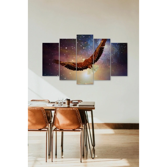 Kartal 5 Parçalı Mdf Tablo 60 x 100