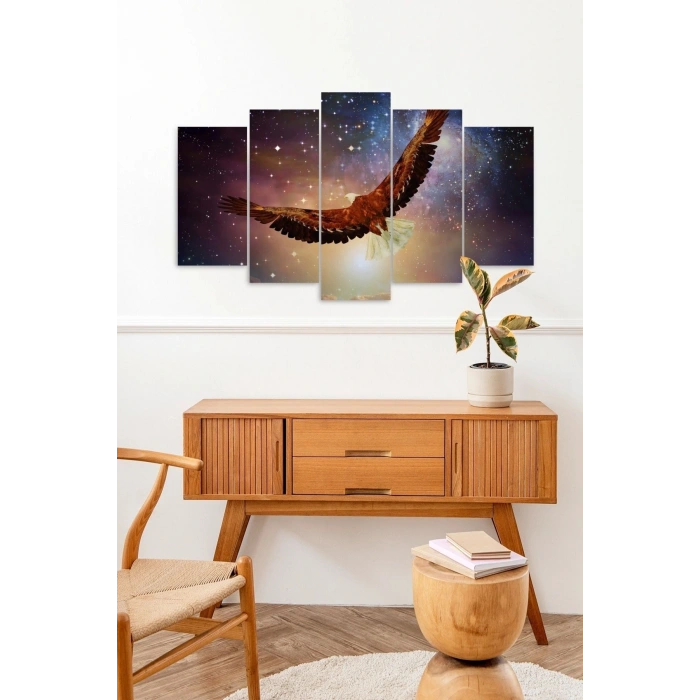 Kartal 5 Parçalı Mdf Tablo 60 x 100