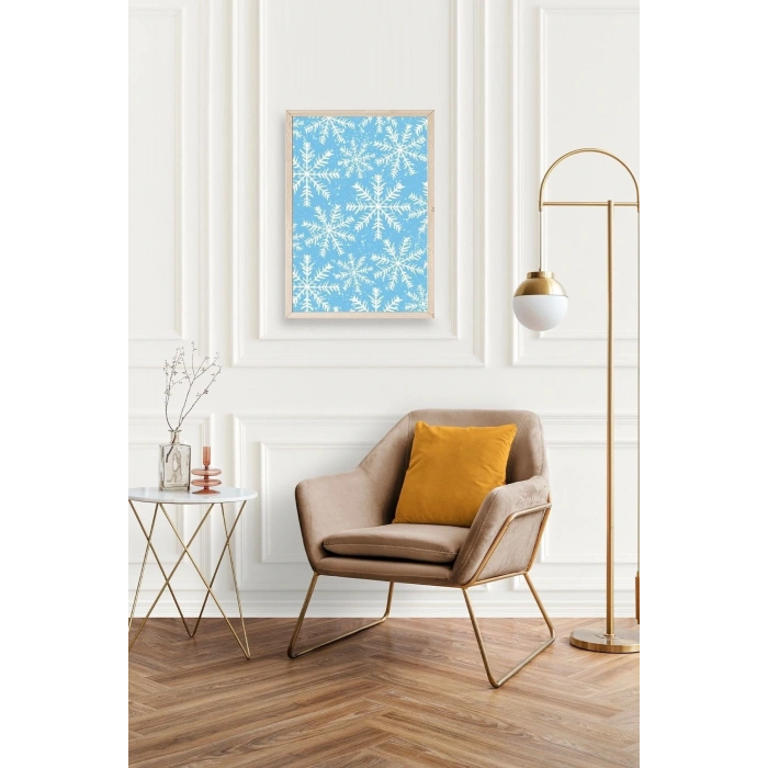 Kartopu Ahşap Çerçeveli Tablo 17 x 23