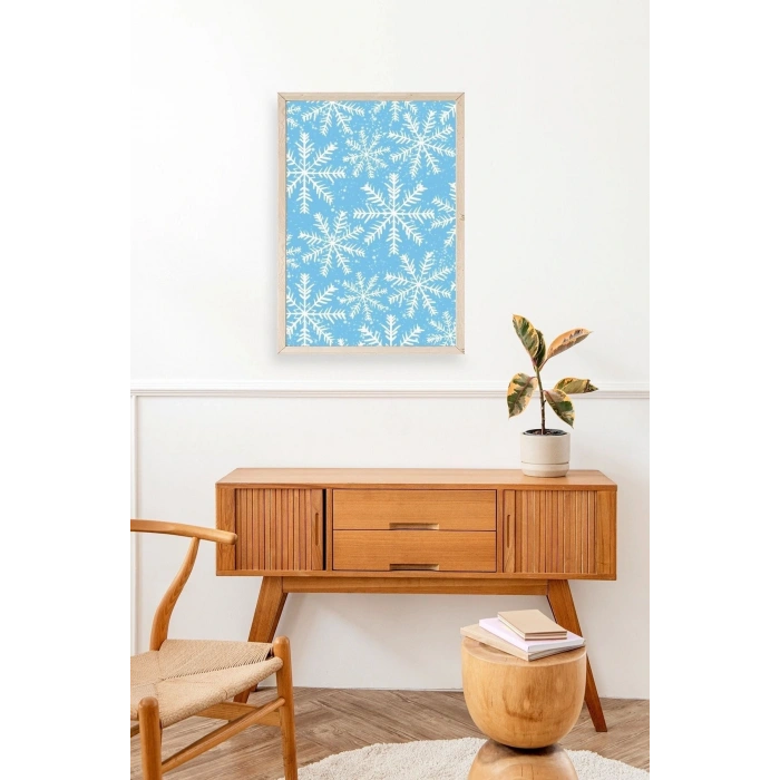 Kartopu Ahşap Çerçeveli Tablo 17 x 23