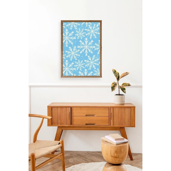 Kartopu Ahşap Çerçeveli Tablo 50 x 70