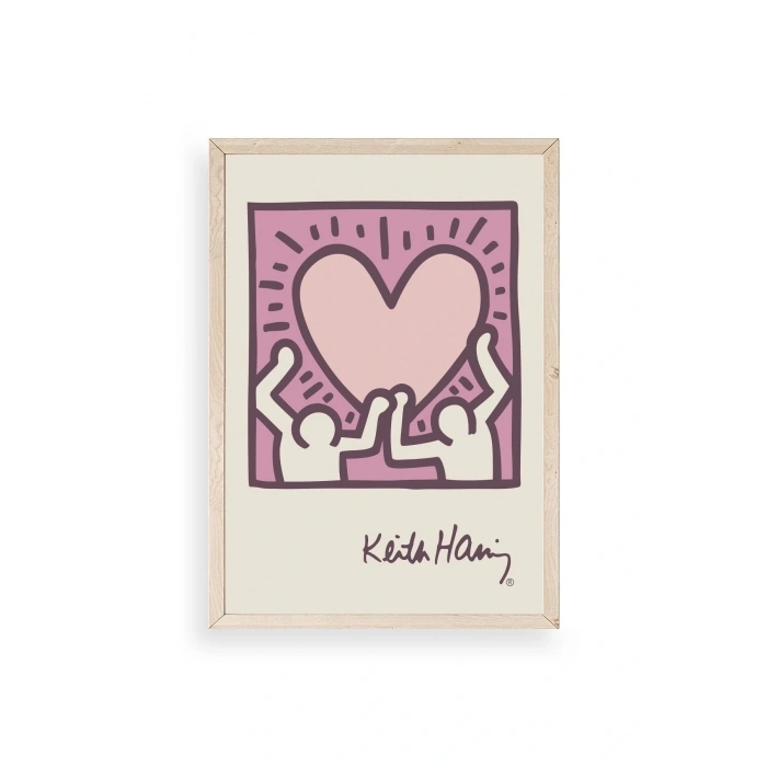 Keith H. Ahşap Çerçeveli Tablo 50 x 70