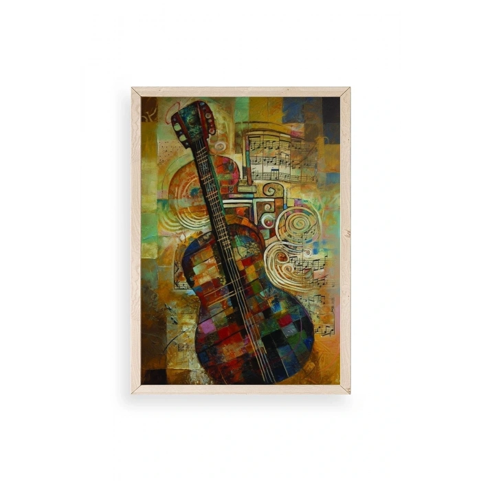 Keman Ahşap Çerçeveli Tablo 23 x 30