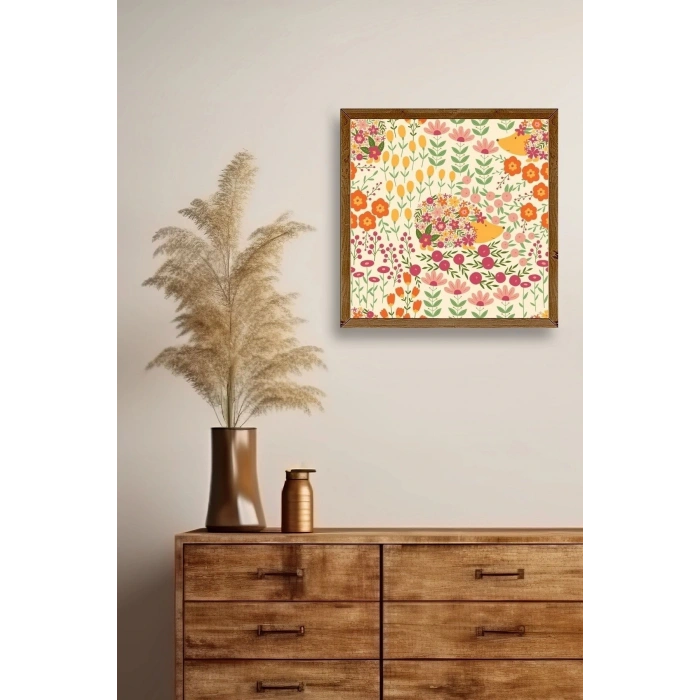 Kirpi Ahşap Çerçeveli Tablo 23 x 23