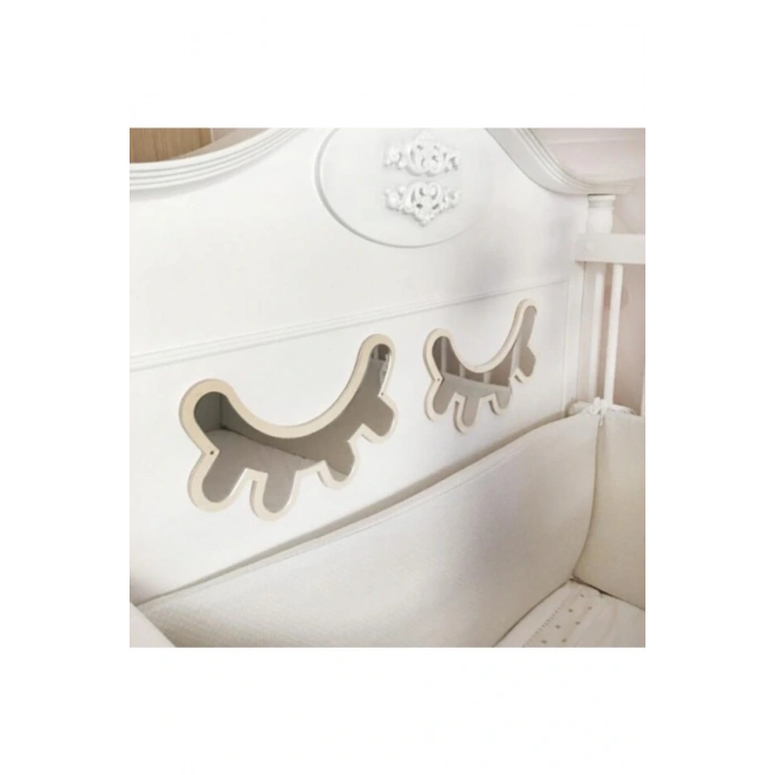 Kirpik Desen Duvar Dekoru