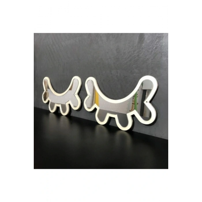 Kirpik Desen Duvar Dekoru