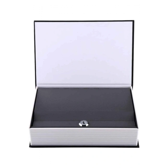 Kitap Görünümlü Gizli Kasa 18x11.5 Cm Metal İç Yapı