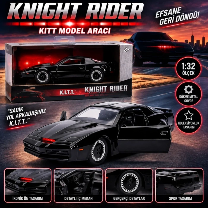 Kitt Araç Figürü 1 Adet Koleksiyon
