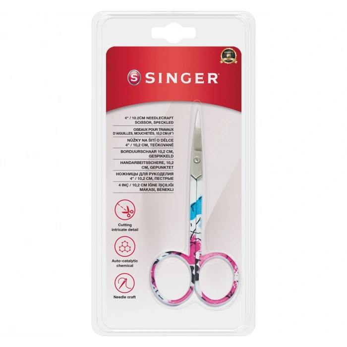 Kıvrık Uçlu Renkli Nakış Makası (4)