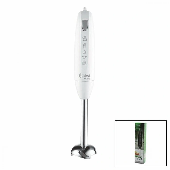 KİWİ KHB-4415  ÇUBUK  EL BLENDER  ÇELİK UÇLU   DC MOTOR - 300W (5365)