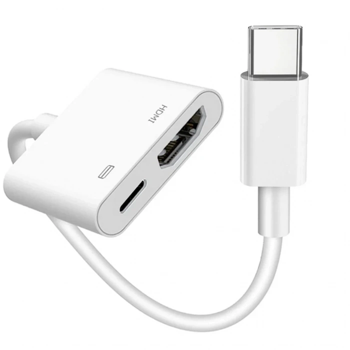 Kompakt Type-c Hdmı Çevirici 4k Uyumlu Taşınabilir