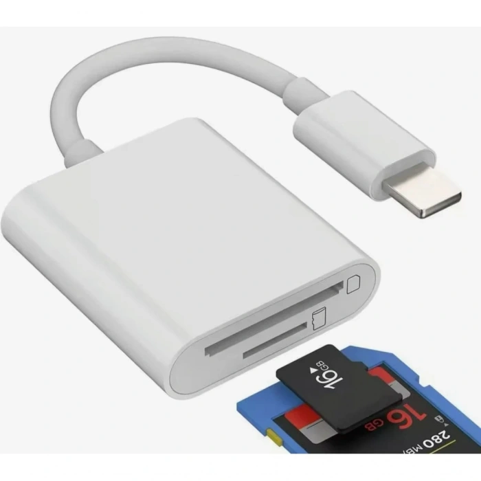 Kompakt Type-c Kart Okuyucu Sd Ve Microsd Desteği