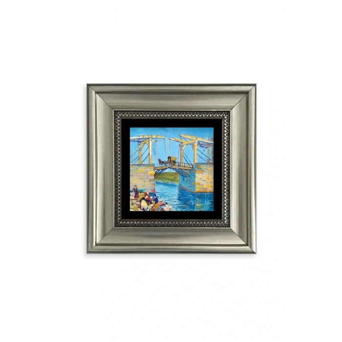 Köprü Çerçeveli Taş Tablo 20 cm