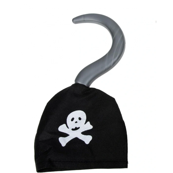 Pirate Hook Fabric Emblem Printed