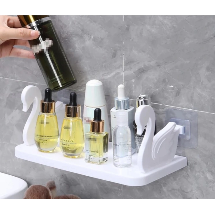 Kuğu Tasarımlı Kendinden Yapışkanlı Raf (5365)