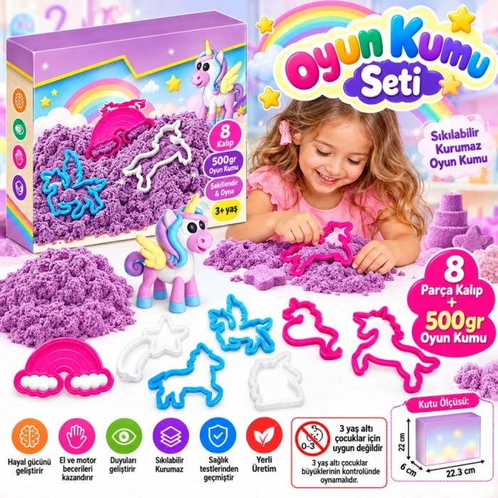 Kum Seti 500 Gram Sanat Malzemesi