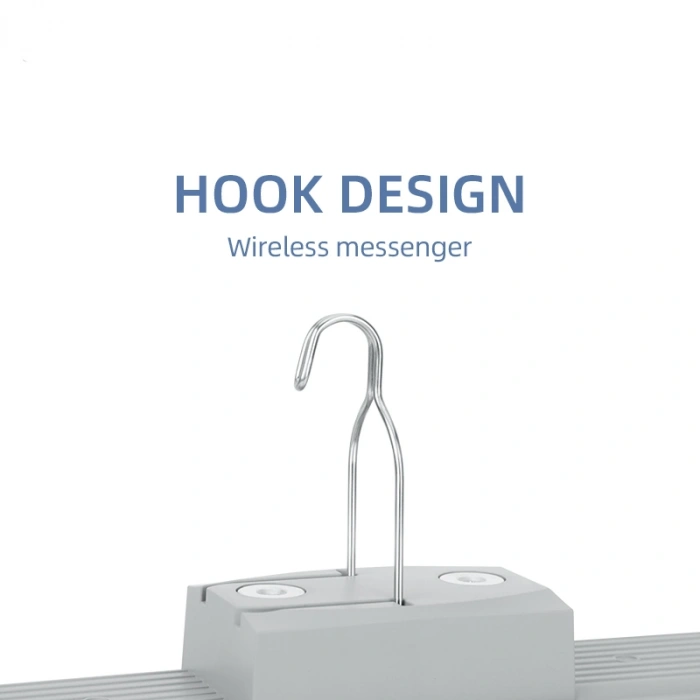 KUMANDALI - ZAMAN - IŞIK GÜCÜ AYARLI METAL ASKILI - USB ŞARJLI LAMBA FENER 20SMD LED (5365)