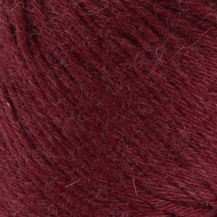 La Mia Angora Bordeaux Hand Knitting Yarn - L005 - 34217