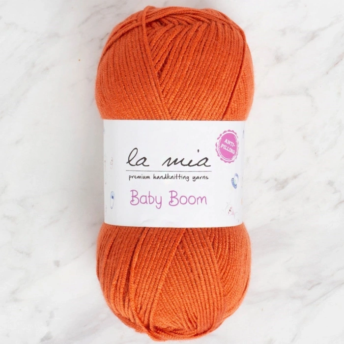 La Mia Baby Boom Terracotta Hand Knitting Yarn - 1210 - 34130