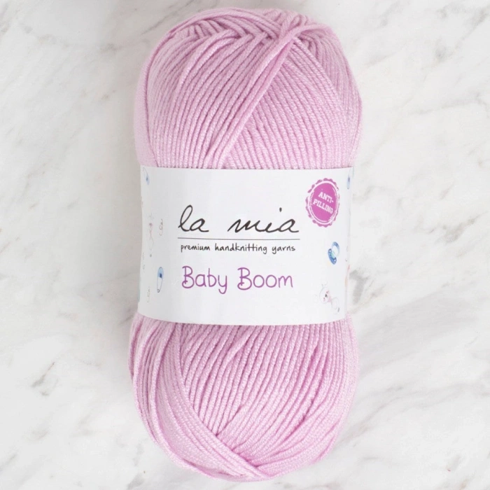 La Mia Baby Boom Lilac Hand Knitting Yarn - 705 - 34127