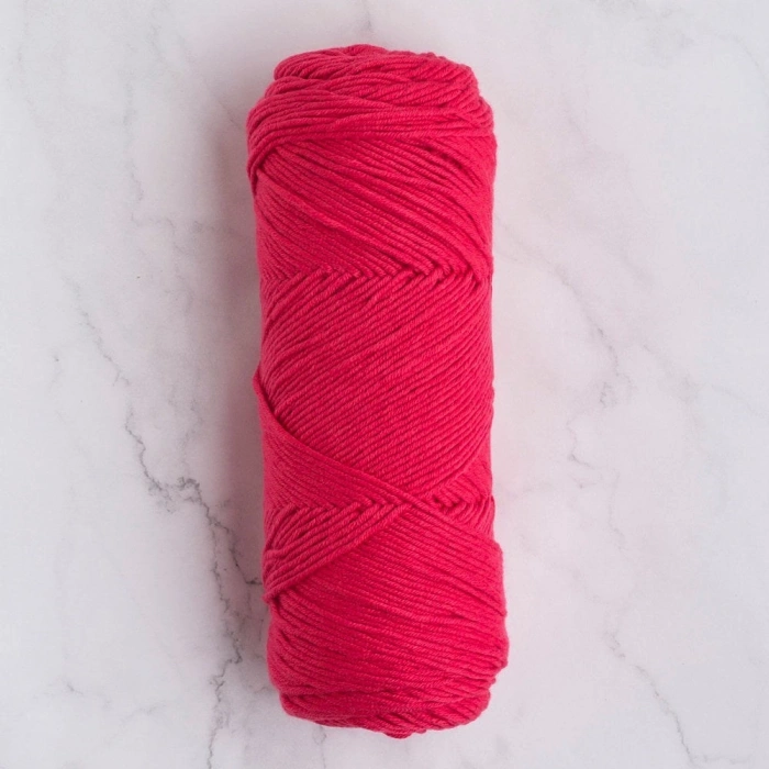 La Mia Baby Cotton Fuchsia Hand Knitting Yarn - L030 - 33630
