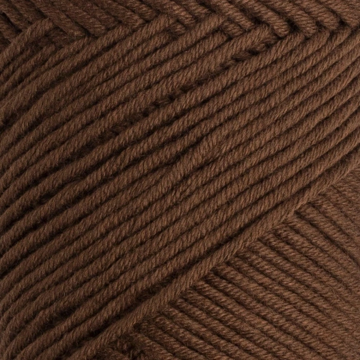 La Mia Baby Cotton Brown Hand Knitting Yarn - L005 - 33633