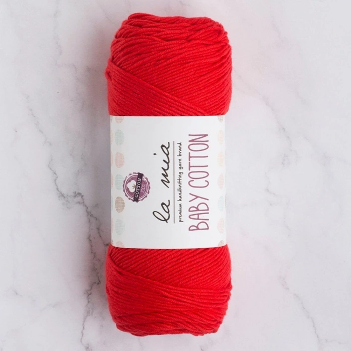 La Mia Baby Cotton Pomegranate Blossom Hand Knitting Yarn - L004 - 33644