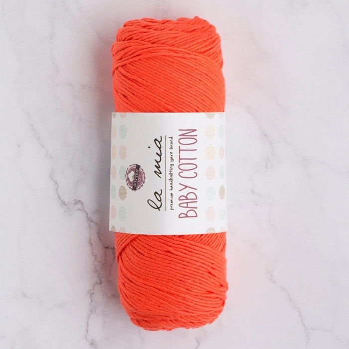 La Mia Baby Cotton Pomegranate Hand Knitting Yarn - L038 - 33643