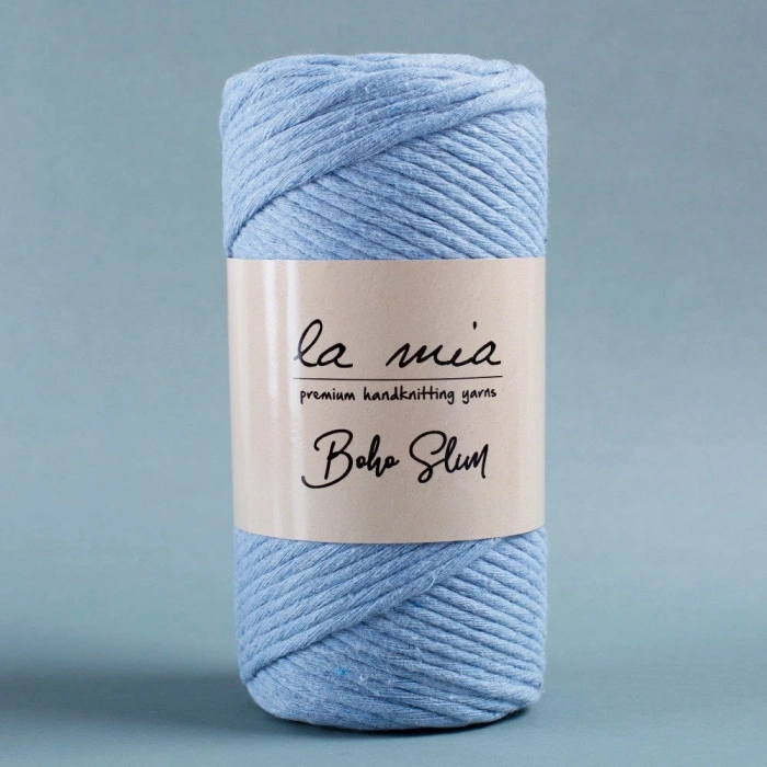 La Mia Boho Slim Light Blue Hand Knitting Yarn - L069 - 34204