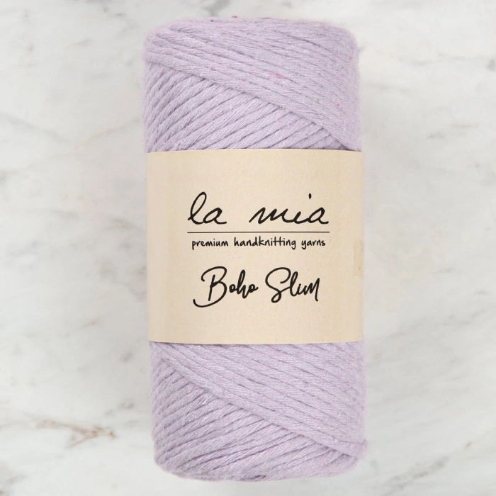 La Mia Boho Slim Lila El Örgü İpi -L067 - 34201