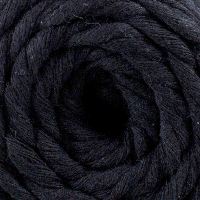 La Mia Boho Slim Black Hand Knitting Yarn -L006 - 34203