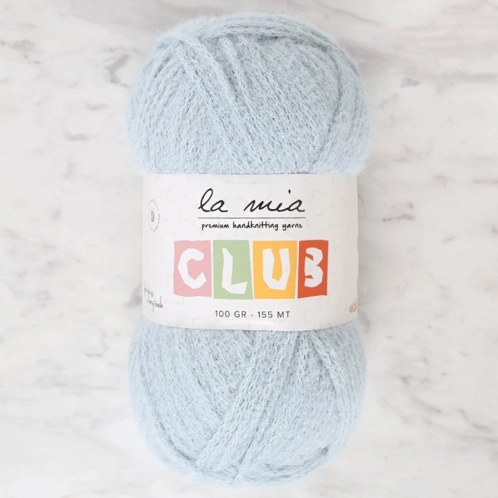 La Mia Club Light Blue Hand Knitting Yarn - 617