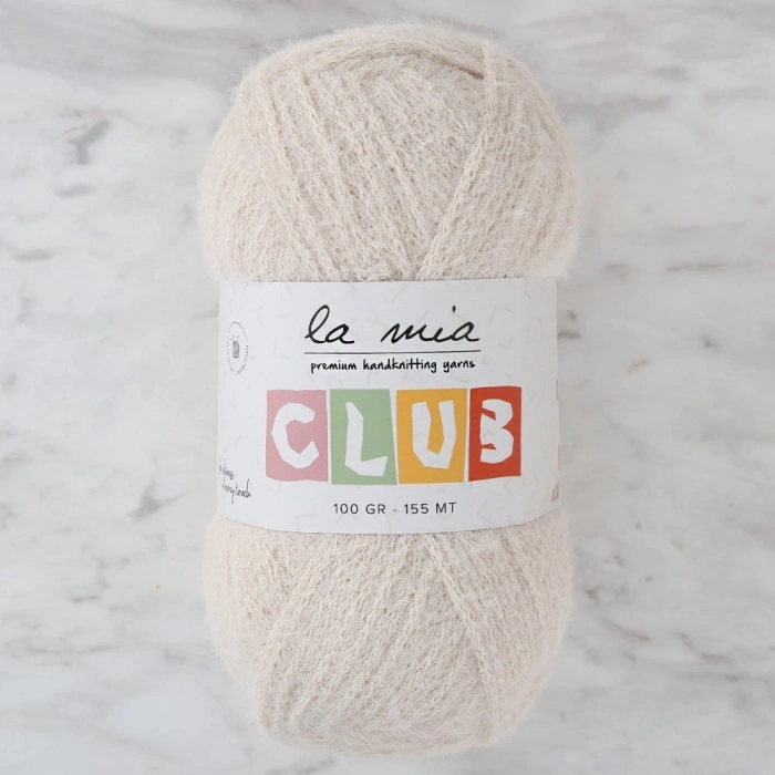 La Mia Club Beige Hand Knitting Yarn - 620
