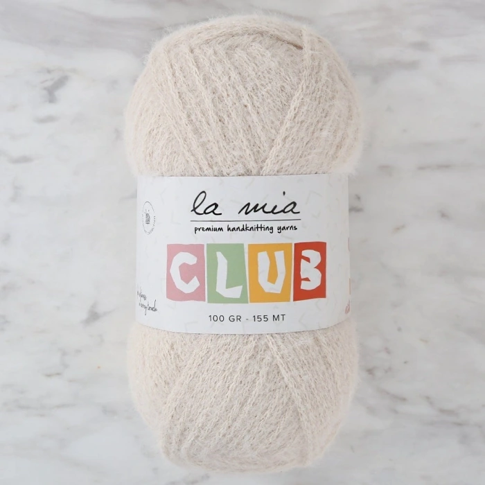 La Mia Club Bej El Örgü İpi - 620