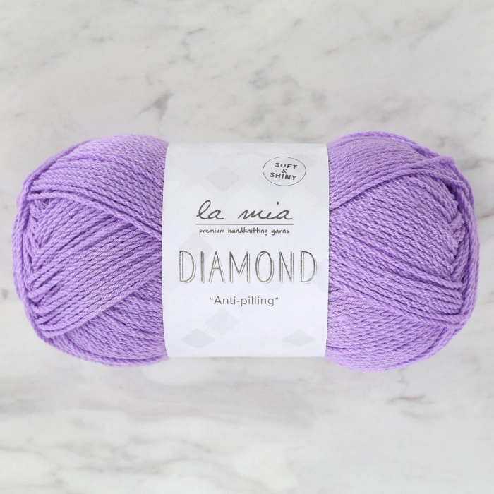 La Mia Diamond Lilac Handknitting Yarn - L167 - 33740