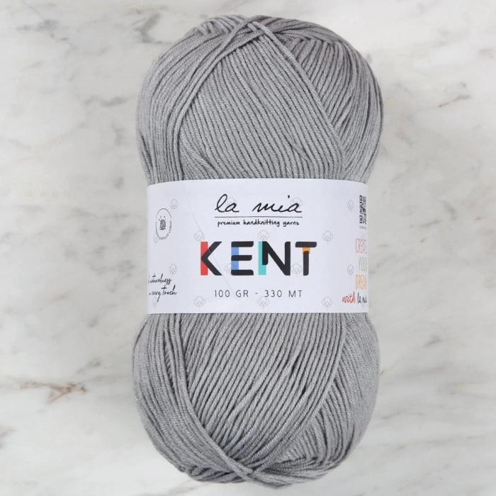 La Mia Kent Gri El Örgü İpi - L111
