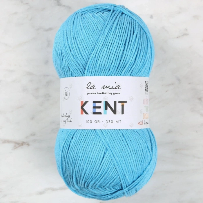 La Mia Kent Turkuaz El Örgü İpi - L123