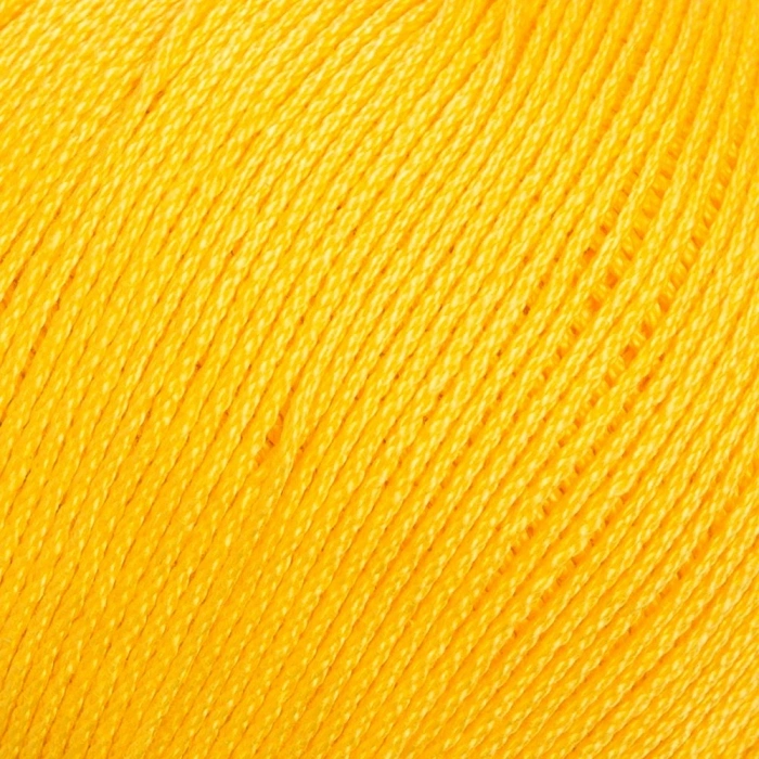 La Mia Lux Mercerized Cotton Koyu Sarısı El Örgü İpi - 181 - 33754