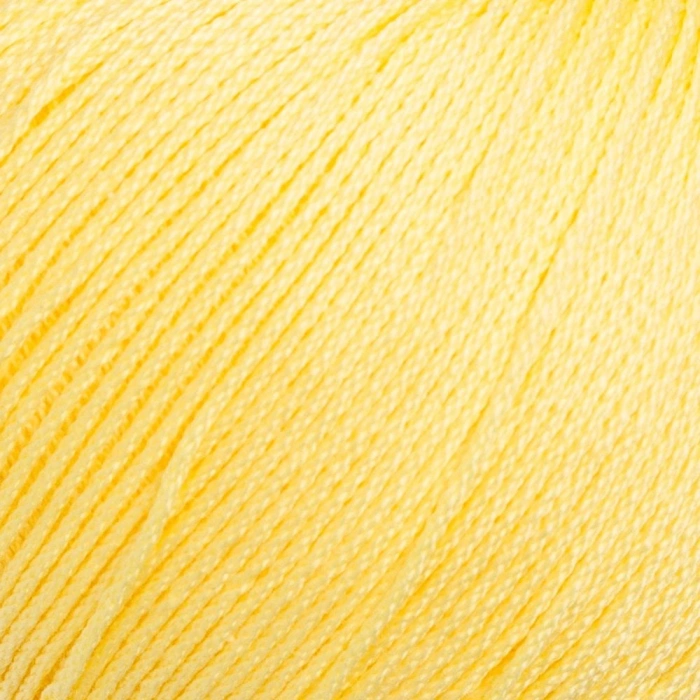 La Mia Lux Mercerized Cotton Sarı El Örgü İpi - 177 - 33753