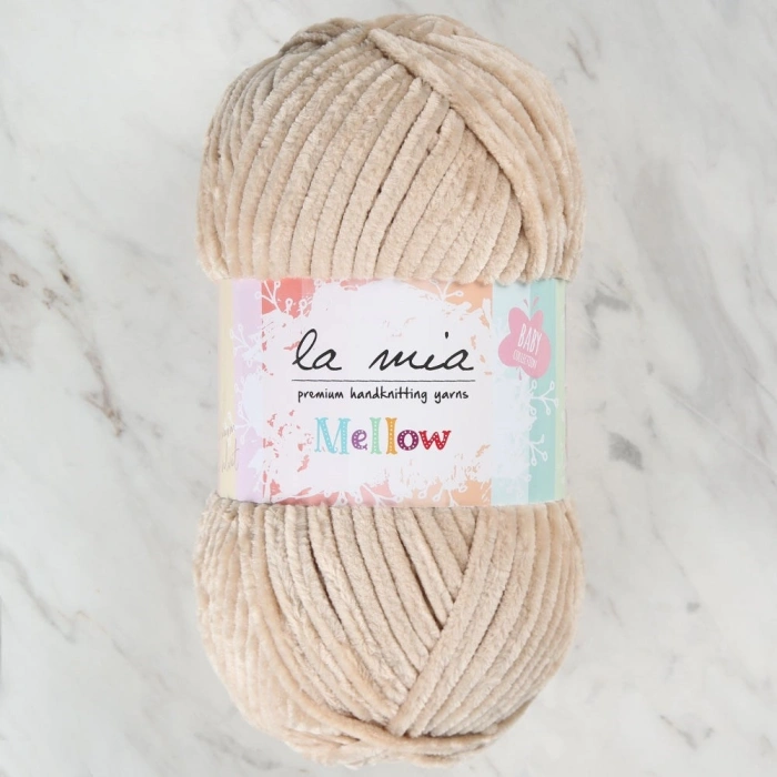 La Mia Mellow Bej El Örgü İpi - 957